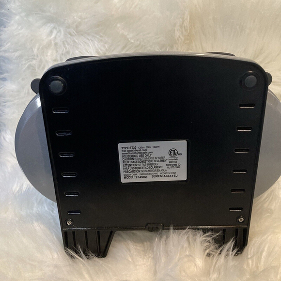 Hamilton Beach Dual Non Stick Breakfast Sandwich Maker Model 25490A Type ST30 !! - Picture 7 of 14